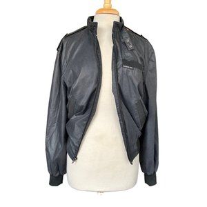 Members only vintage bomber jacket black size 40